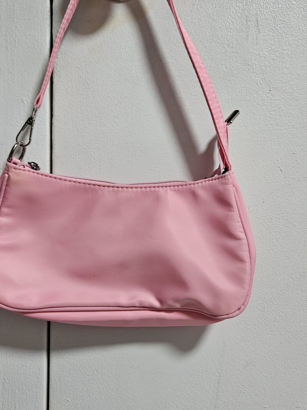 Pink Shoulder Bag - Women's Sleek Everyday Purse